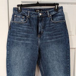 Long Tall Sally Indigo Mom Jeans